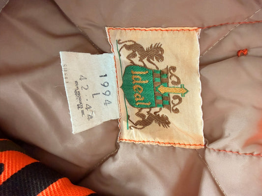 Ideal Vintage 1994 Orange Camo Parka - Men's Large