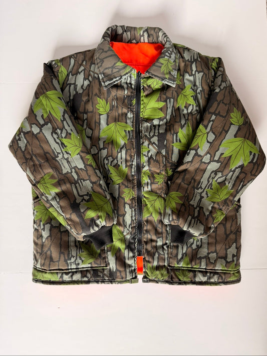 Vintage Saf-T-Bak Reversible Trebark Parka - Men's Large