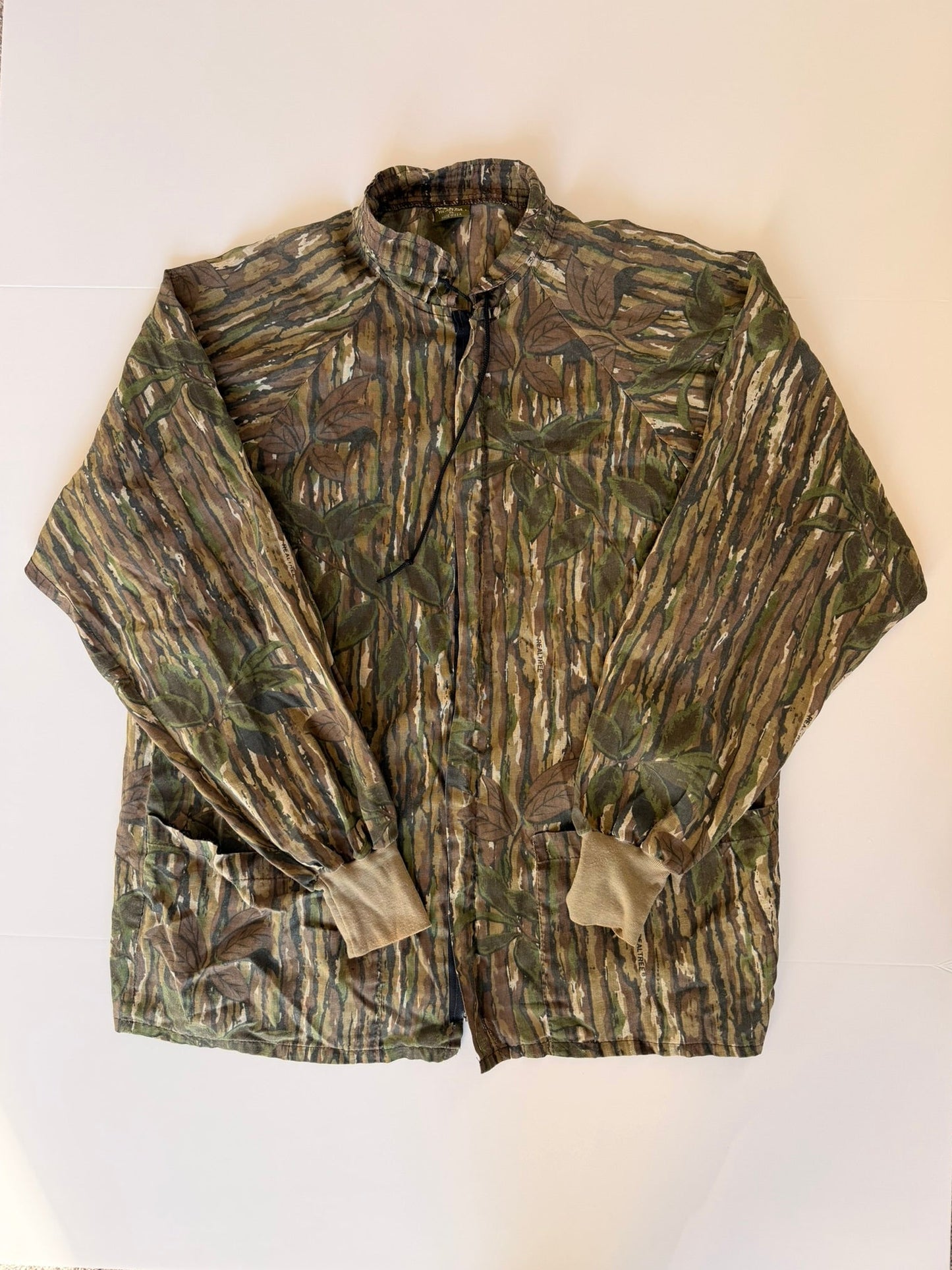 Vintage Spartan Realtree Lightweight Zip Up - Men's XL